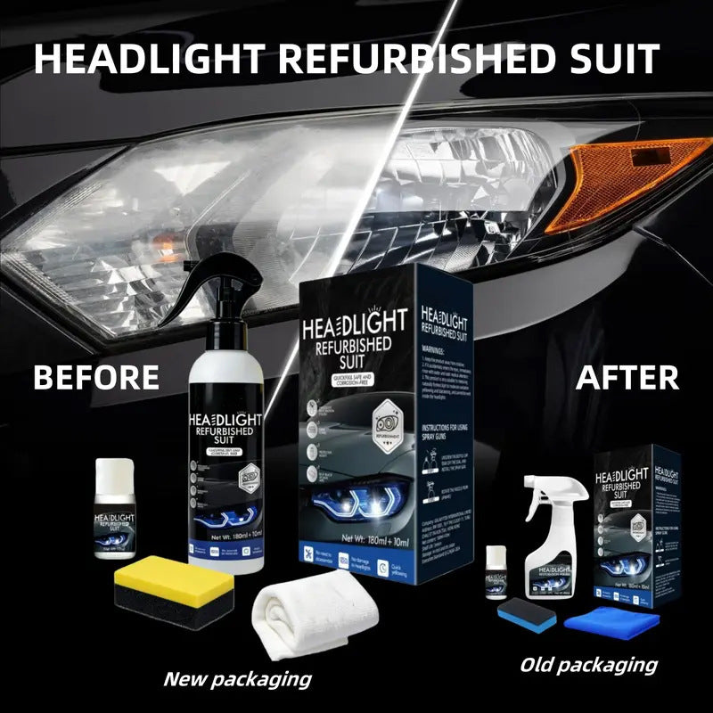 Car Headlight Yellowing Remover